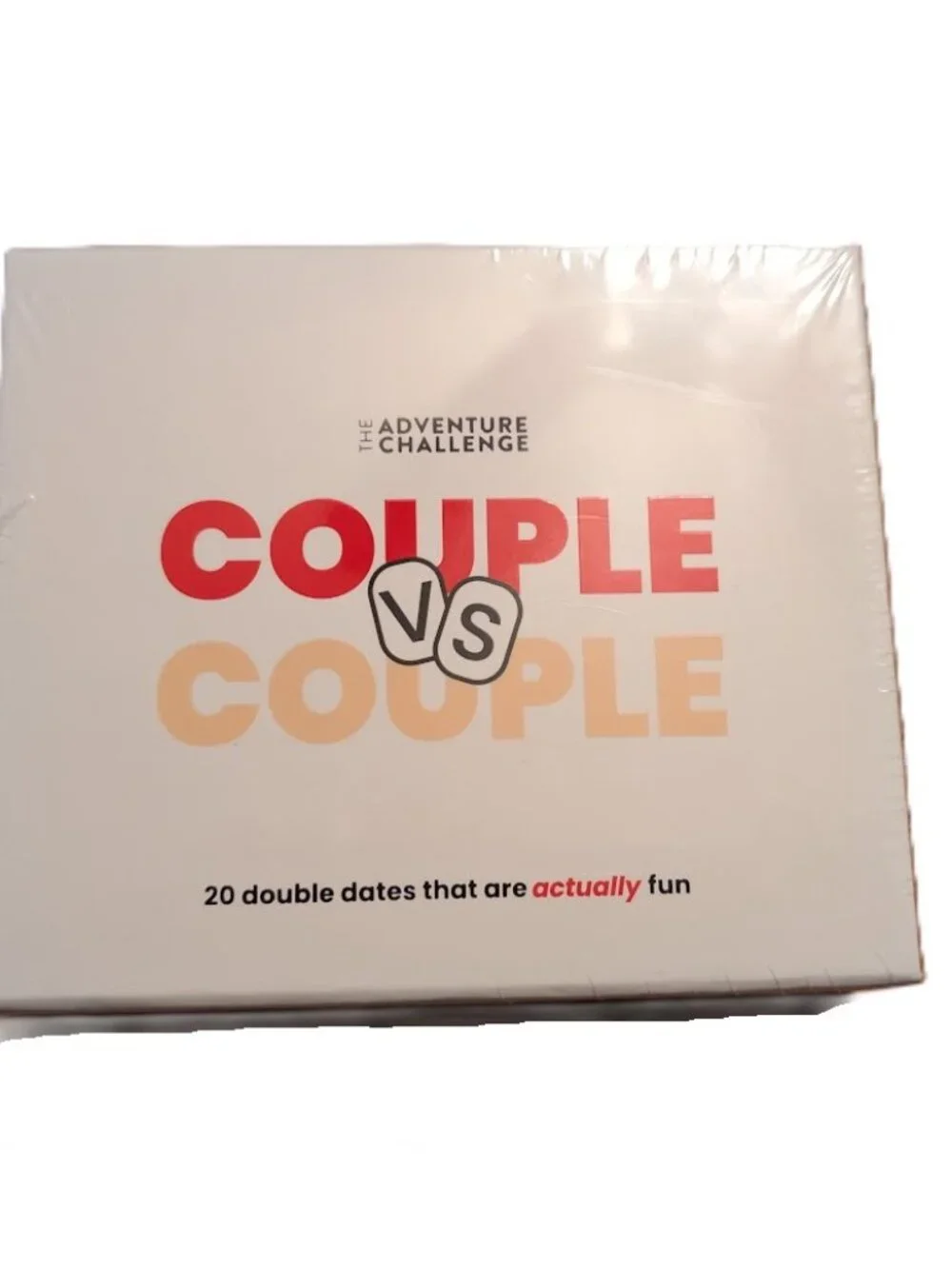 The Adventure Challenge Couple vs Couple Board Game – 20 Scratch-Off Dates